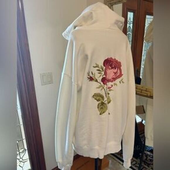 Men’s Dior Jardin flower hoodie size 3 XL made in Italy PRISTINE - Picture 1 of 9